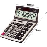 Casio DX-120ST 12 Hane Oynar Başlıklı Masa Üstü Hesap Makinesi - Renkli