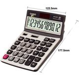Casio DX-120ST 12 Haneli Metal Ön Yüz Masaüstü Hesap Makinesi Ekstra Geniş LCD Ekran
