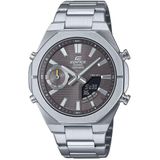 Casio ECB-S10D-8ADF Kol Saati, Edifice, Analog / Digital, Gri, Erkek