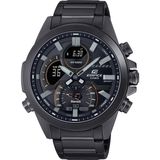 Casio Edifice Erkek Kol Saati 10 ATM Suya Dayanıklı Çelik Kasa ve Siyah Kordon ile Modern Tasarım