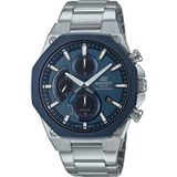 Casio Edifice Erkek Kol Saati 10 ATM Suya Dayanıklı Mavi Kadran Çelik Malzeme ile Gri Kordon EFS-S570DB-2AUDF