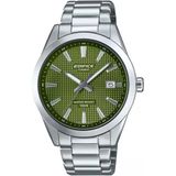 Casio Efv-160D-3Avdf Edifice Quartz Çelik Gri Yeşil Kadran 10 Atm 40 Mm Erkek Kol Saati