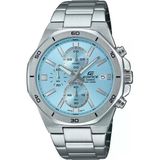 Casio Efv-640D-2Bvudf Edifice Quartz Çelik Gri Mavi Kadran 10 Atm 44 Mm Erkek Kol Saati
