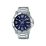 Casio Erkek Gri-Lacivert Kol Saati Mtp-vd01d-2bvudf