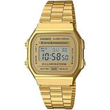 Casio Erkek Kare Elektronik Saat A168WG-9 (Yurt Dışından) - Altın