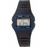Casio F91 Orginal Su Geçirmez Dijital Kol Saati Erkekler İçin Kronometre ve Takvim Fonksiyonlarıyla - Siyah