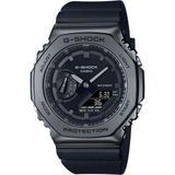 Casio G-Shock Erkek Kol Saati 20 ATM Suya Dayanıklı Siyah Silikon Kordon ve Asker Yeşili Kasa GM-2100BB-1ADR