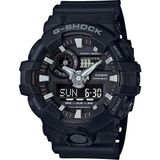 Casio G-Shock Erkek Kol Saati 54 mm Siyah Plastik Kasa Suya Dayanıklı Günlük Kullanım İçin
