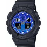 Casio Ga-100Fl-1Adr Quartz Silikon Siyah 20 Atm 52 Mm Erkek Kol Saati