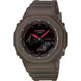Casio Ga-2100K-5Adr Quartz Silikon Kahve 20 Atm 45 Mm Erkek Kol Saati