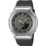 Casio GM-S2110-1A1DR Quartz Silikon Siyah 20 ATM 41 mm Kadın Kol Saati