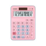 Casio Hesap Makinesi Masa Ustu 12 Hane Acik Pembe + Acik Mavi Hesap Makinasi