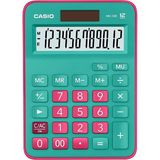 casio hesap makinesi masa üstü 12 hane yeşil + pembe - Yok