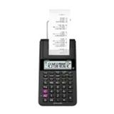 Casio HR-8RC-BK Portable Siyah Şeritli Hesap Makinesi
