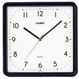 Casio IQ-152-1DF Plastik Kasa Siyah Renkli 25 cm Çaplı Modern Quartz Saniye Mekanizmalı Duvar Saati