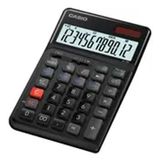 Casio JE-12E-BK Siyah 12 Haneli Masaüstü Hesap Makinesi