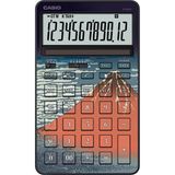 Casio JF-M200-TJ-KHG-WDP Hesap Makinesi Desktop - Gri - Siyah - Yok