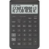 Casio JT-200T-GY 12 Hane Gri Masa Üstü Hesap Makinesi - Yok - Gri - Siyah