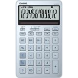 Casio JW-200DQ-BU-W-DP Hesap Makinesi Desktop - Gri - Siyah - Yok