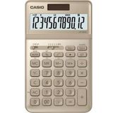Casio JW-200SC-GD 12 Hane Altın Sarı Masa Üstü Hesap Makinesi
