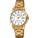 Casio Kadın Kol Saati - Altın - Beyaz