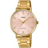 Casio Kadın Kol Saati LTP-VT01G-4BUDF Altın Renk Suya Dayanıklı İyon Kaplama Malzeme