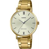 Casio Kadın Kol Saati LTP-VT01G-9BUDF Altın Renkli Suya Dayanıklı Analog Kasa İyon Kaplama