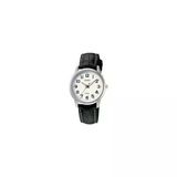 Casio Ltp-1303L-7Bvdf Quartz Deri Siyah Beyaz Kadran 30 Mm Kadın Kol Saati