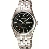 Casio Ltp-1335D-1Avdf Quartz Çelik Gri Siyah Kadran 30 Mm Kadın Kol Saati