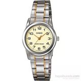 Casio Ltp-V001sg-9Budf Quartz Çelik Gri Altın Sarısı 25 Mm Kadın Kol Saati