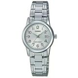 Casio Ltp-V002d-7Budf Metal Kordon Metal Kasa Metalik Renk Kadın Kol Saati
