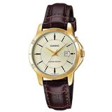 Casio LTP-V004GL-9AUDF Kol Saati, Standart, Analog, Altın Sarısı, Kadın