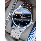 Casio Marka Çelik Kordon, Gümüş Renk Erkek Kol Saatleri + Bileklik