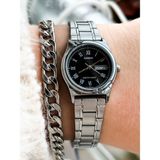 Casio Marka Full Çelik Kasa, Kordon Gümüş Renk, Takvimli, Lüx Bayan Kol Saati + Bileklik