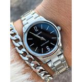 Casio Marka Lüx Full Çelik, Gümüş Renk ,Bayan Kol Saati + Bileklik Hediyeli - Renkli