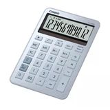 Casio MS-200DQ-BU 12 Hane Buz Mavisi Masa Üstü Hesap Makinesi (Kdo)