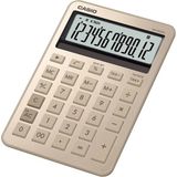 Casio MS-200DQ-GD 12 Hane Parlak Gold Masa Üstü Hesap Makinesi (Kdo)
