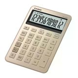 Casio Ms-200dQ-gd 12 Hane Parlak Gold Masa Üstü Hesap Makinesi