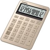 Casio MS-200DQ-GD 12 Haneli Parlak Gold Masa Üstü Hesap Makinesi LCD Ekran Özellikli