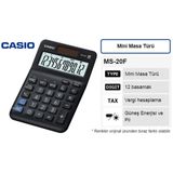 Casio MS-20F 12 Hesap Makinesi
