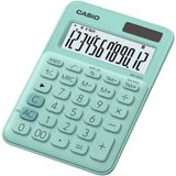 Casio MS-20UC-GN 12 Haneli Yeşil Masa Üstü Hesap Makinesi Gelişmiş Ekran Özelliği ile
