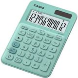 Casio MS-20UC-GN 12 Haneli Yeşil Masa Üstü Hesap Makinesi LCD Ekran Özellikli