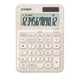Casio MS-20UC-JWE 12 Hane Beyaz Desenli Masa Üstü Hesap Makinesi