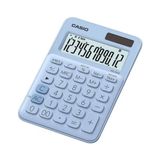 Casio MS-20UC-LB Açık Mavi Renkli Masa Tipi 12 Haneli Hesap Makinesi