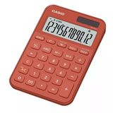 Casio Ms-20yc-rd 12 Hane Kırmızı Masa Üstü Hesap Makinesi
