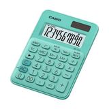 Casio MS-7UC-GN Yeşil Renkli Masa Tipi 10 Haneli Hesap Makinesi