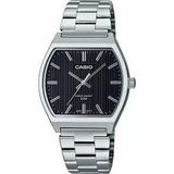 Casio Mtp-B140d-1Avdf Quartz Çelik Gri Siyah Kadran 36 Mm Erkek Kol Saati