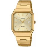 Casio Mtp-B185g-9Avdf Kare Kadran Takvimli Metal Kasa Altın Renk Erkek Kol Saati