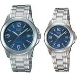 Casio Mtp-Ltp- 1215A-2ADF Çift Kol Saati (Kadın-Erkek) - Renkli