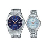 Casio Mtp-ltp-1308d-2avdf Çift Kol Saati Kadın-erkek Metalik